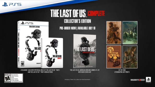 The Last Of Us Complete Collector's Edition