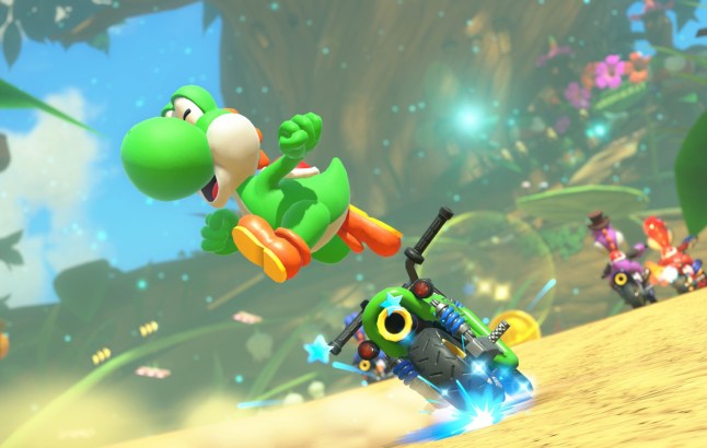 Yoshi in Mario Kart World