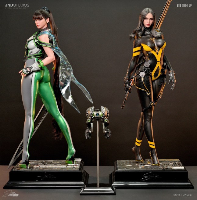 Statues of Eve from Stellar Blade