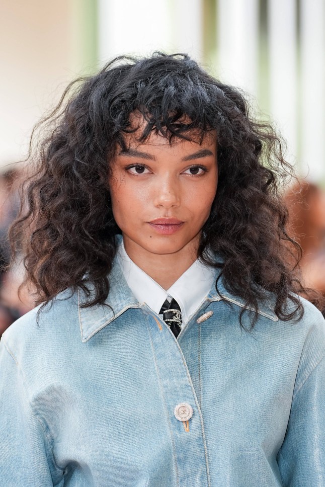 Mandatory Credit: Photo by Laurent VU/SIPA/REX/Shutterstock (14752623de) Whitney Peak Chanel show, Arrivals, Paris Fashion Week Womenswear Spring-Summer 2025, France, France - 01 Oct 2024