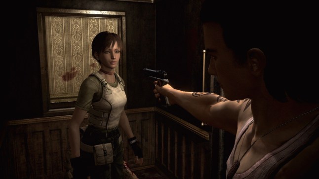 Resident Evil Zero gameplay screenshot