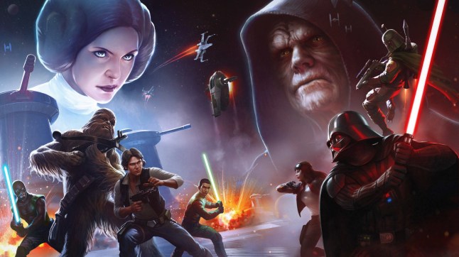 Star Wars: Force Arena key art