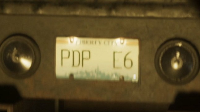 GTA 6 close up of Liberty City licence plate on back of car